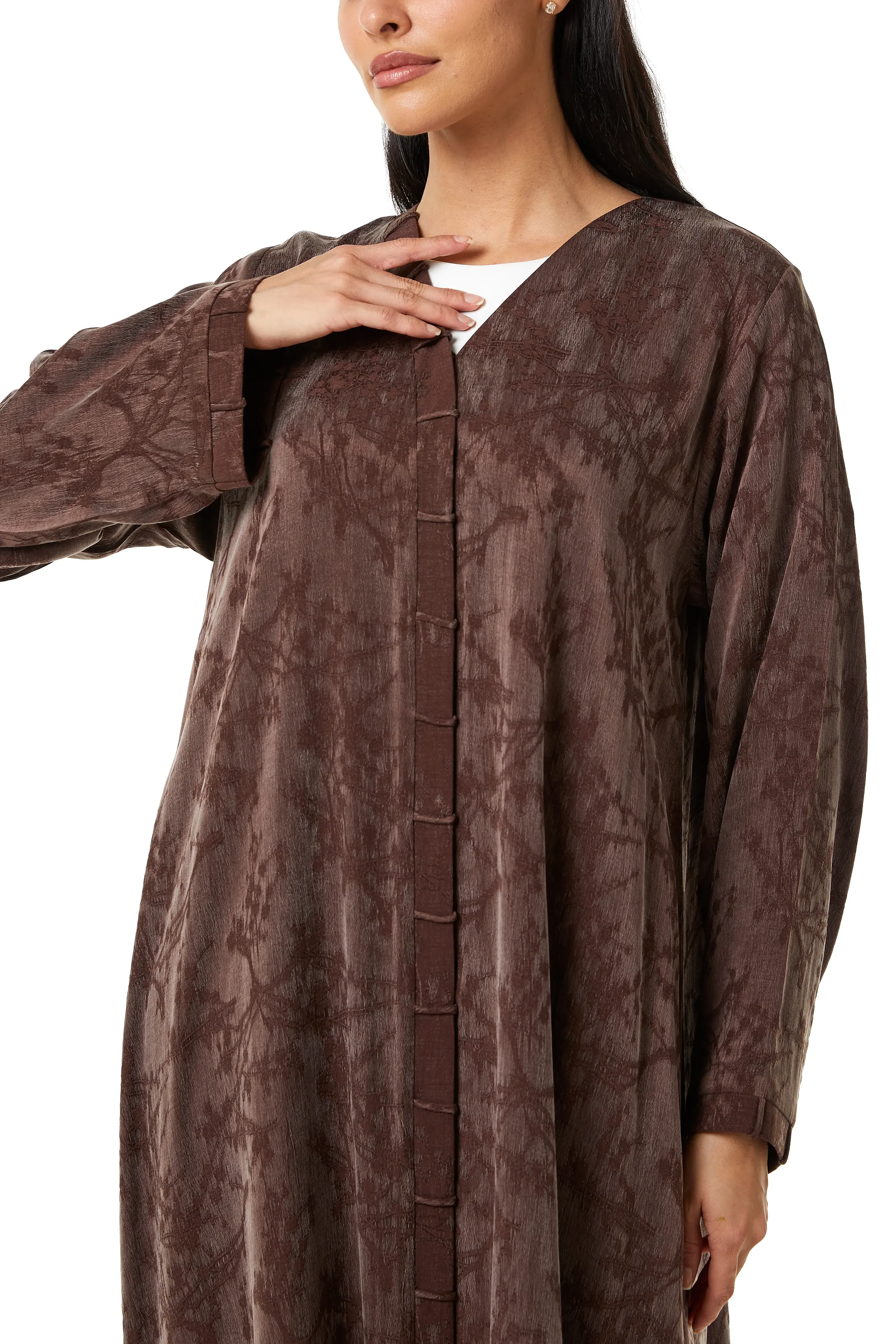 Brown Filo Cupro, Trendy Design