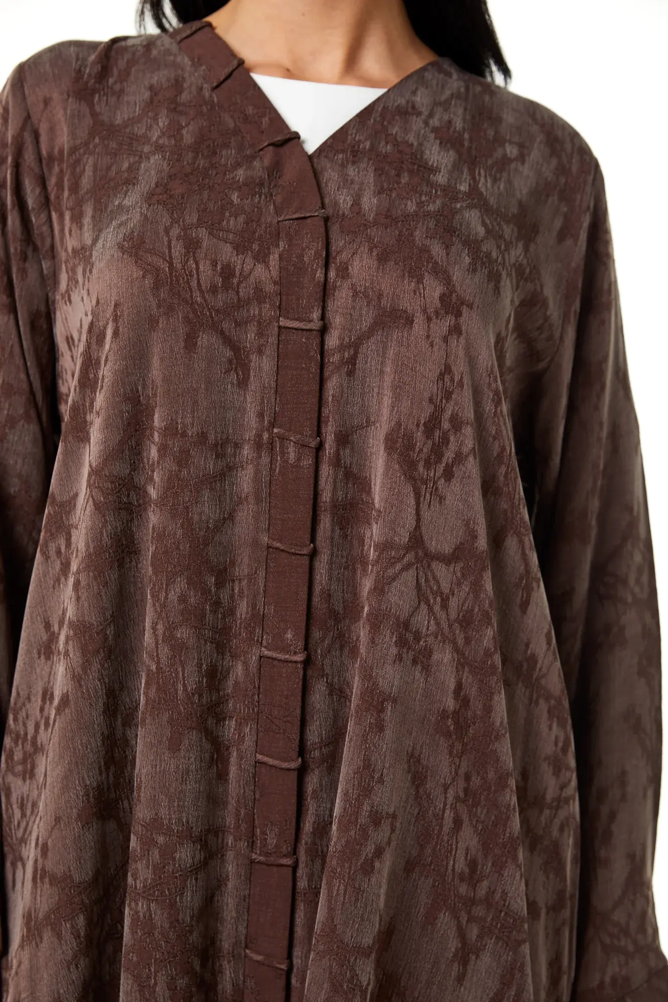 Brown Filo Cupro, Trendy Design