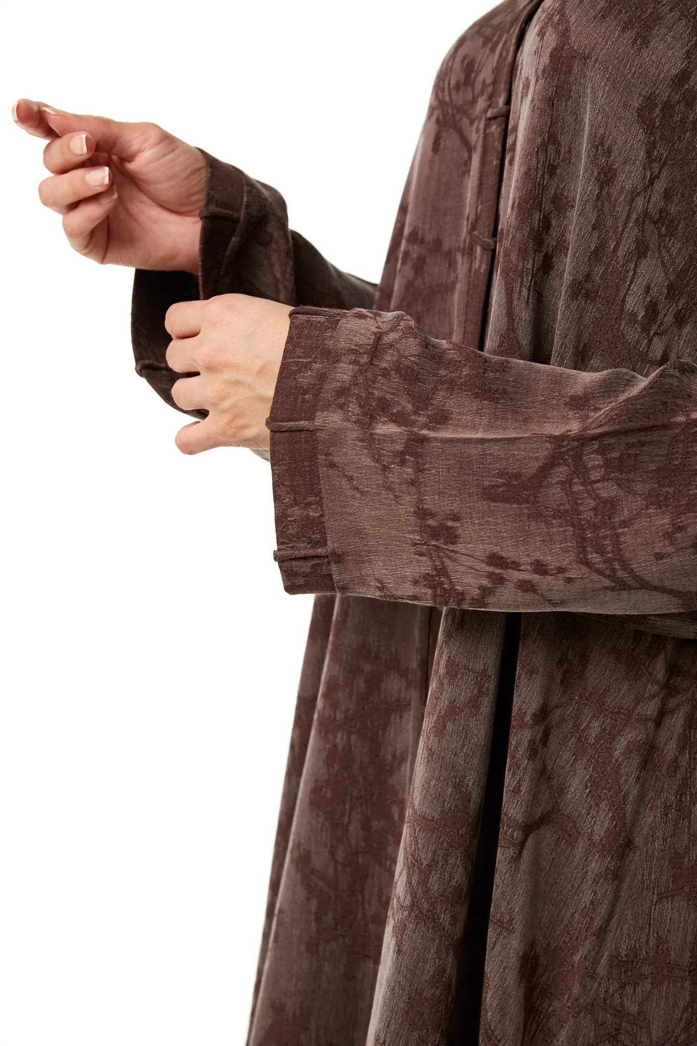 Brown Filo Cupro, Trendy Design